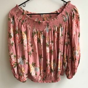 NWT Forever 21 • Off-the-Shoulder Floral Top